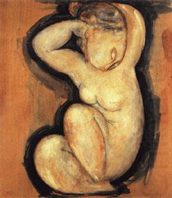 caryatid, Amedeo Modigliani